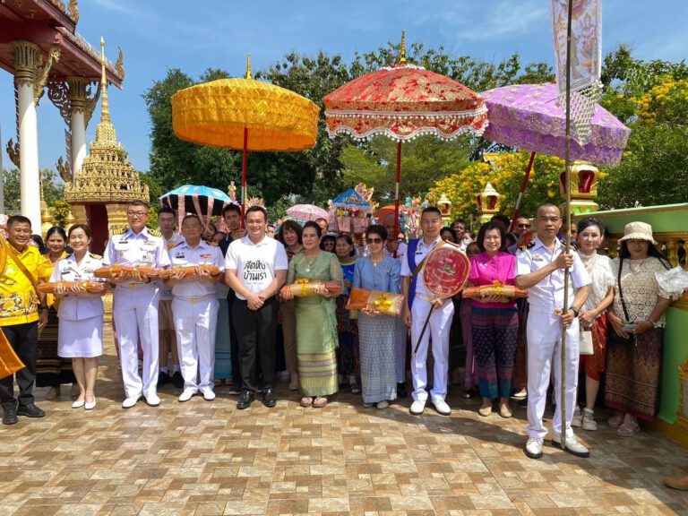 “สส.สะถิระ”ร่วมทอดกฐินสามัคคี วัดราษฎร์สามัคคี กม.10 สมทบทุนสร้างธรรมสังเวช กว่า 2 ล้านบาท