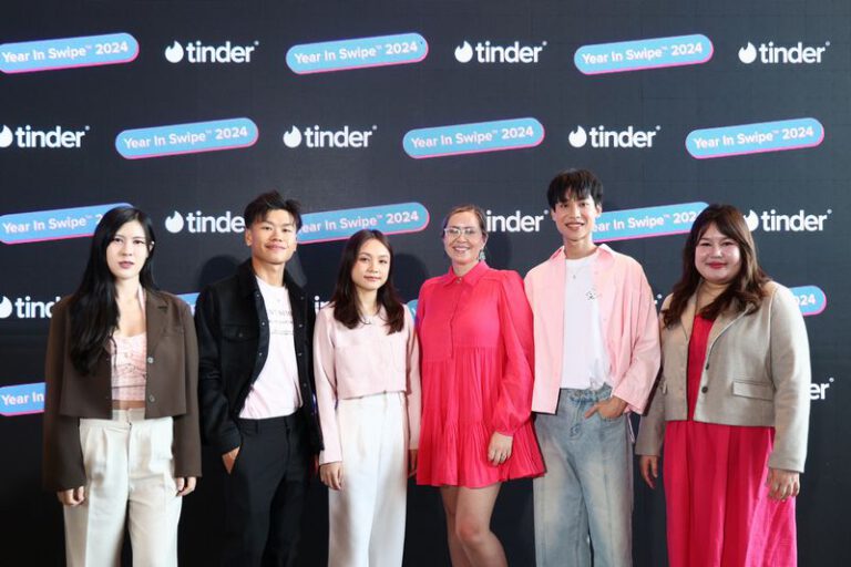  Tinder เผยหัวใจการเดทปี 68 “คนนิสัยไทป์โกลเด้น ซื่อสัตย์-ชัดเจน” ถอดรหัสความสัมพันธ์แบบใหม่ Loud Looking, Kiss-mets, Nano-ships สามเทรนด์มาแรงของคนโสดนิวเจน